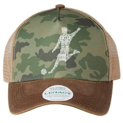 Soccer Player Men Boy Legacy Tie Dye Trucker Hat