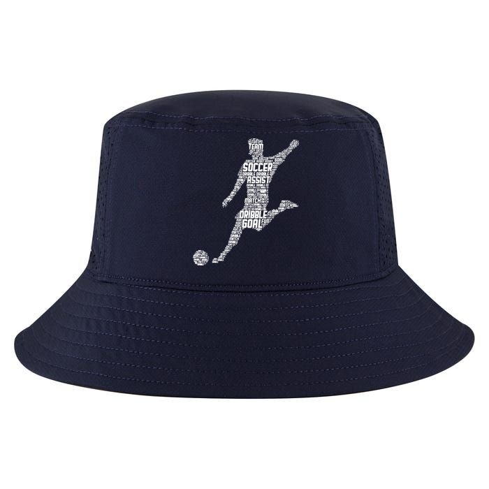 Soccer Player Men Boy Cool Comfort Performance Bucket Hat