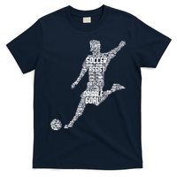 Soccer Player Men Boy T-Shirt