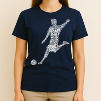 Soccer Player Men Boy T-Shirt