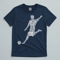 Soccer Player Men Boy T-Shirt