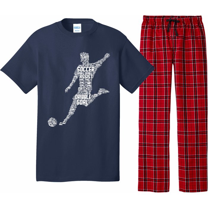 Soccer Player Men Boy Pajama Set