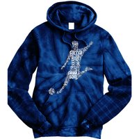 Soccer Player Men Boy Tie Dye Hoodie