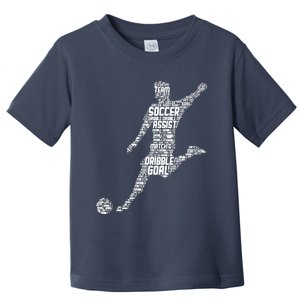 Soccer Player Men Boy Toddler T-Shirt