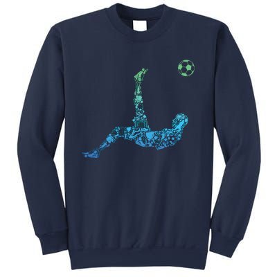 Soccer Players Men Boy Sweatshirt