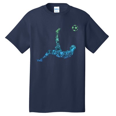 Soccer Players Men Boy Tall T-Shirt