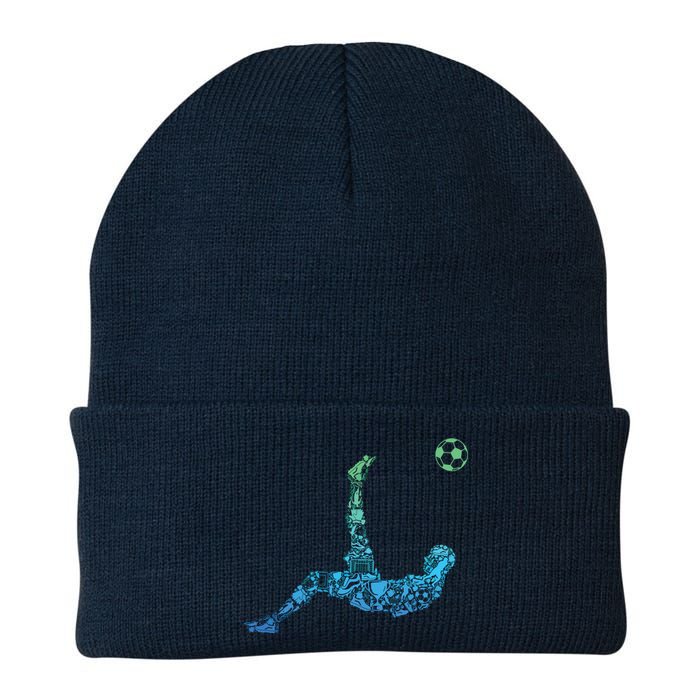 Soccer Players Men Boy Knit Cap Winter Beanie