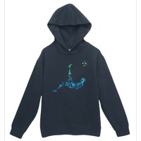 Soccer Players Men Boy Urban Pullover Hoodie