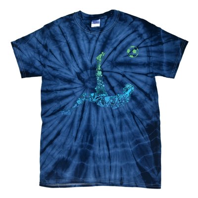 Soccer Players Men Boy Tie-Dye T-Shirt