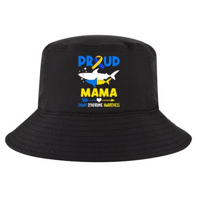 Shark Proud Mama Down Syndrome Awareness T21 Meaningful Gift Cool Comfort Performance Bucket Hat