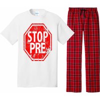 Stop Pre Marathon Running Legend Runner Vintage Pajama Set