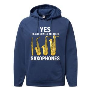 Saxophone Player Music Instrument Jazz Musician Saxophonist Performance Fleece Hoodie