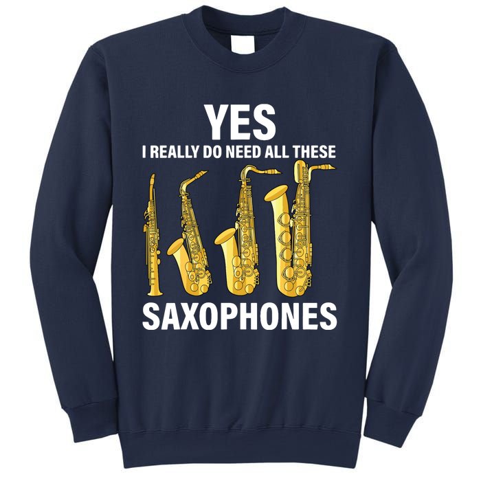 Saxophone Player Music Instrument Jazz Musician Saxophonist Sweatshirt