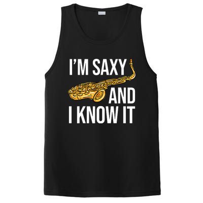 Saxophone Player Musicians Saxophone Player And Teacher Gift PosiCharge Competitor Tank