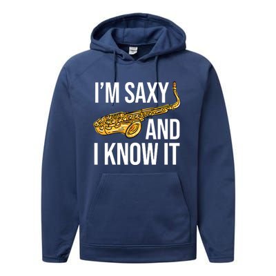 Saxophone Player Musicians Saxophone Player And Teacher Gift Performance Fleece Hoodie