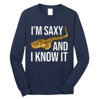 Saxophone Player Musicians Saxophone Player And Teacher Gift Long Sleeve Shirt