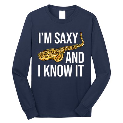 Saxophone Player Musicians Saxophone Player And Teacher Gift Long Sleeve Shirt