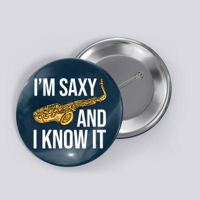 Saxophone Player Musicians Saxophone Player And Teacher Gift Button