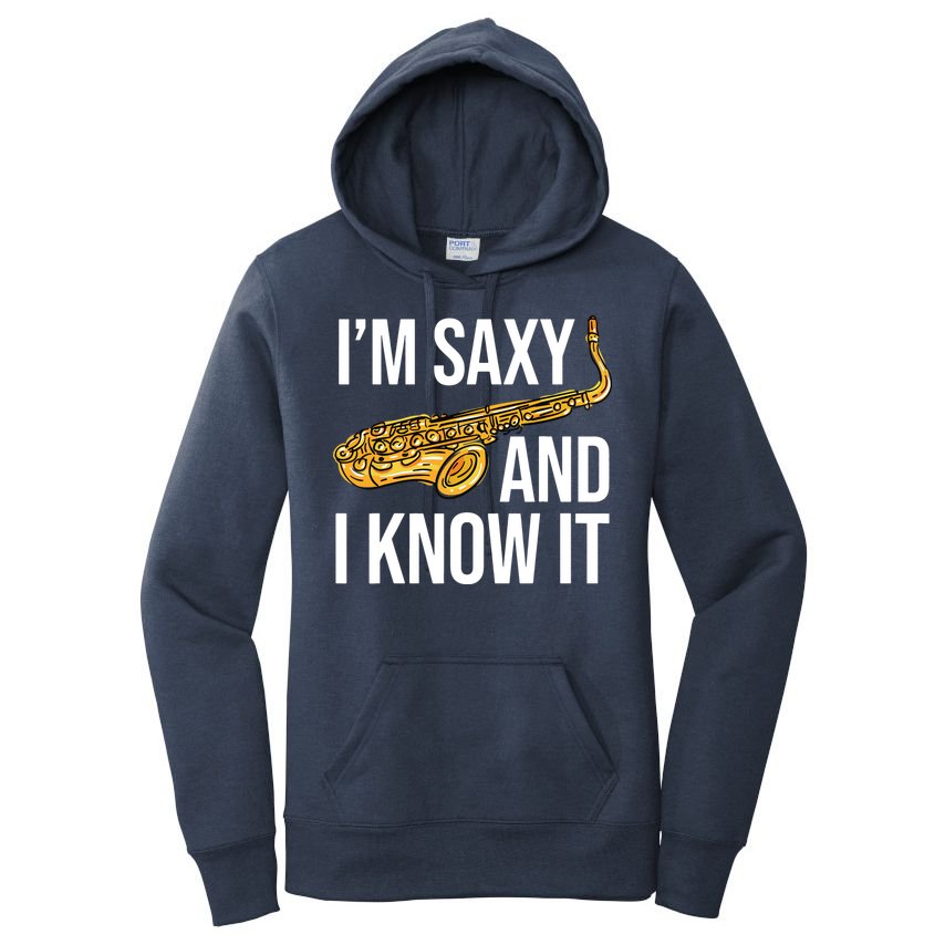 Saxophone Player Musicians Saxophone Player And Teacher Gift Women's Pullover Hoodie