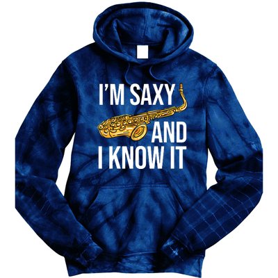 Saxophone Player Musicians Saxophone Player And Teacher Gift Tie Dye Hoodie