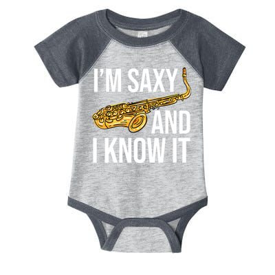 Saxophone Player Musicians Saxophone Player And Teacher Gift Infant Baby Jersey Bodysuit