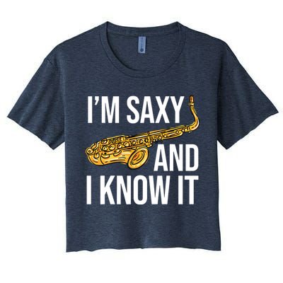 Saxophone Player Musicians Saxophone Player And Teacher Gift Crop Top