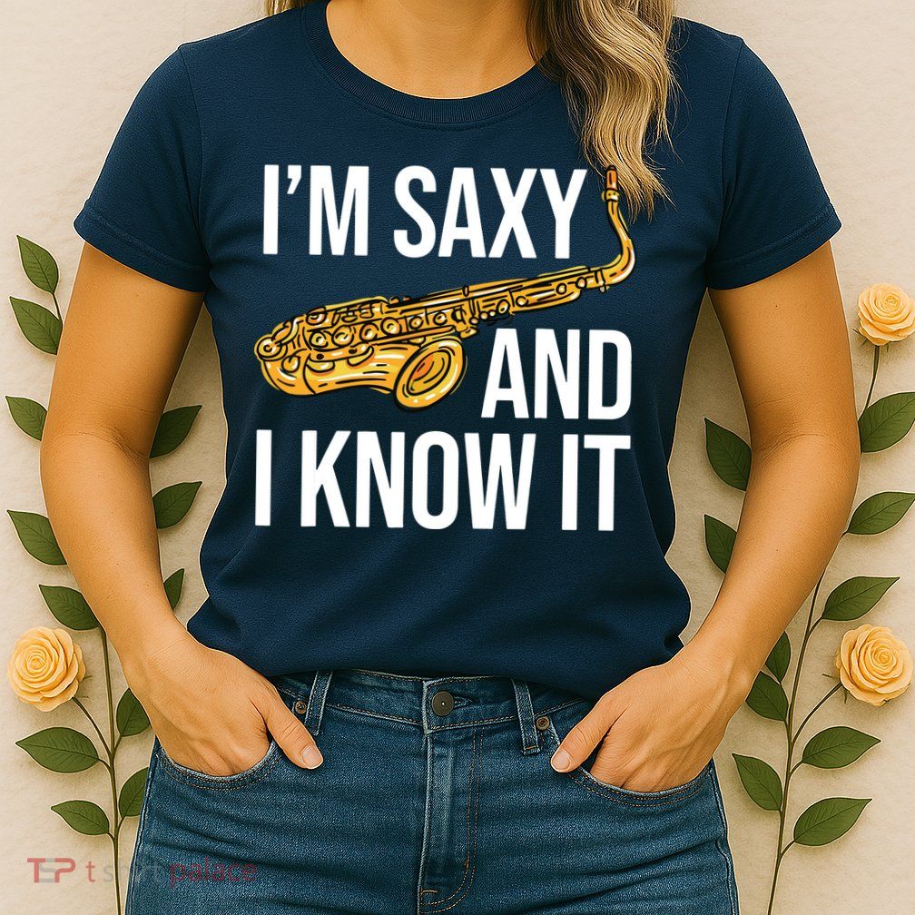 Saxophone Player Musicians Saxophone Player And Teacher Gift Womens T-Shirt