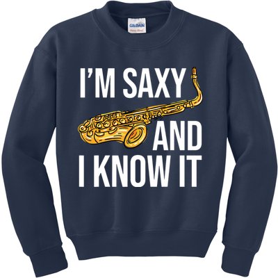 Saxophone Player Musicians Saxophone Player And Teacher Gift Kids Sweatshirt