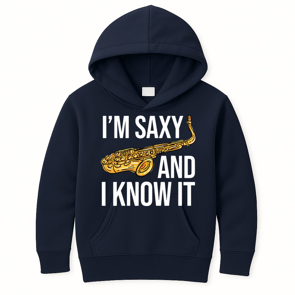 Saxophone Player Musicians Saxophone Player And Teacher Gift Kids Hoodie