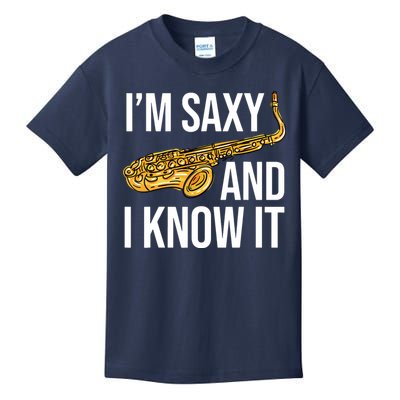 Saxophone Player Musicians Saxophone Player And Teacher Gift Kids T-Shirt