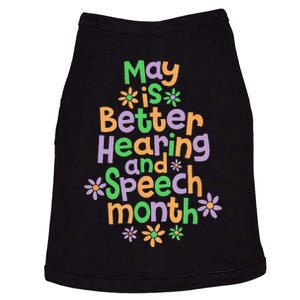 Speech Pathologist May is Hearing Speech Month Therapy SLP Doggie Tank