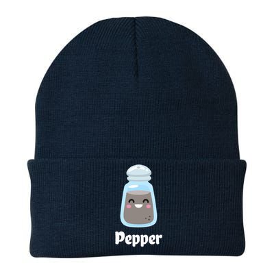 Salt & Pepper Matching Couple Best Friends Cute Knit Cap Winter Beanie