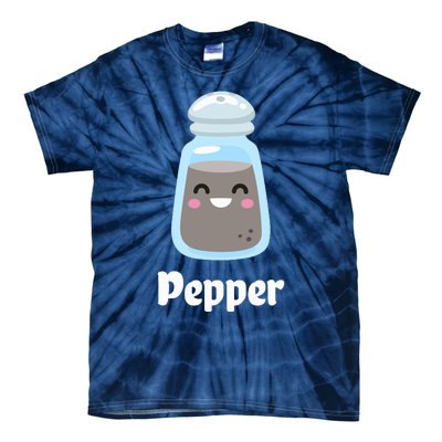 Salt & Pepper Matching Couple Best Friends Cute Tie-Dye T-Shirt