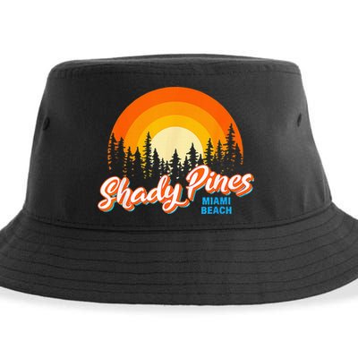 Shady Pines Miami Beach Florida Beach Summer Vacation Sustainable Bucket Hat