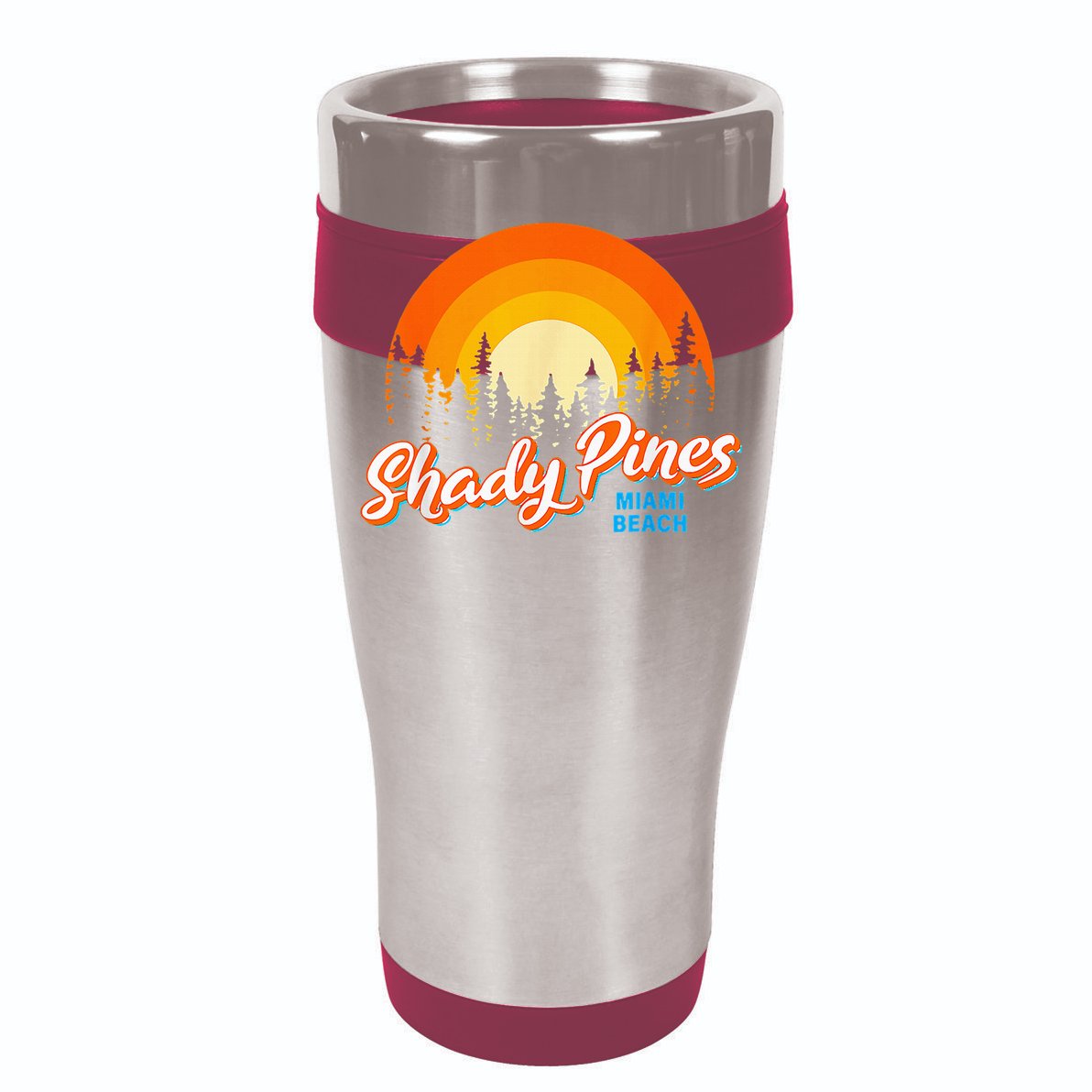 Shady Pines Miami Beach Florida Beach Summer Vacation Cooling Performance Long Sleeve Crew