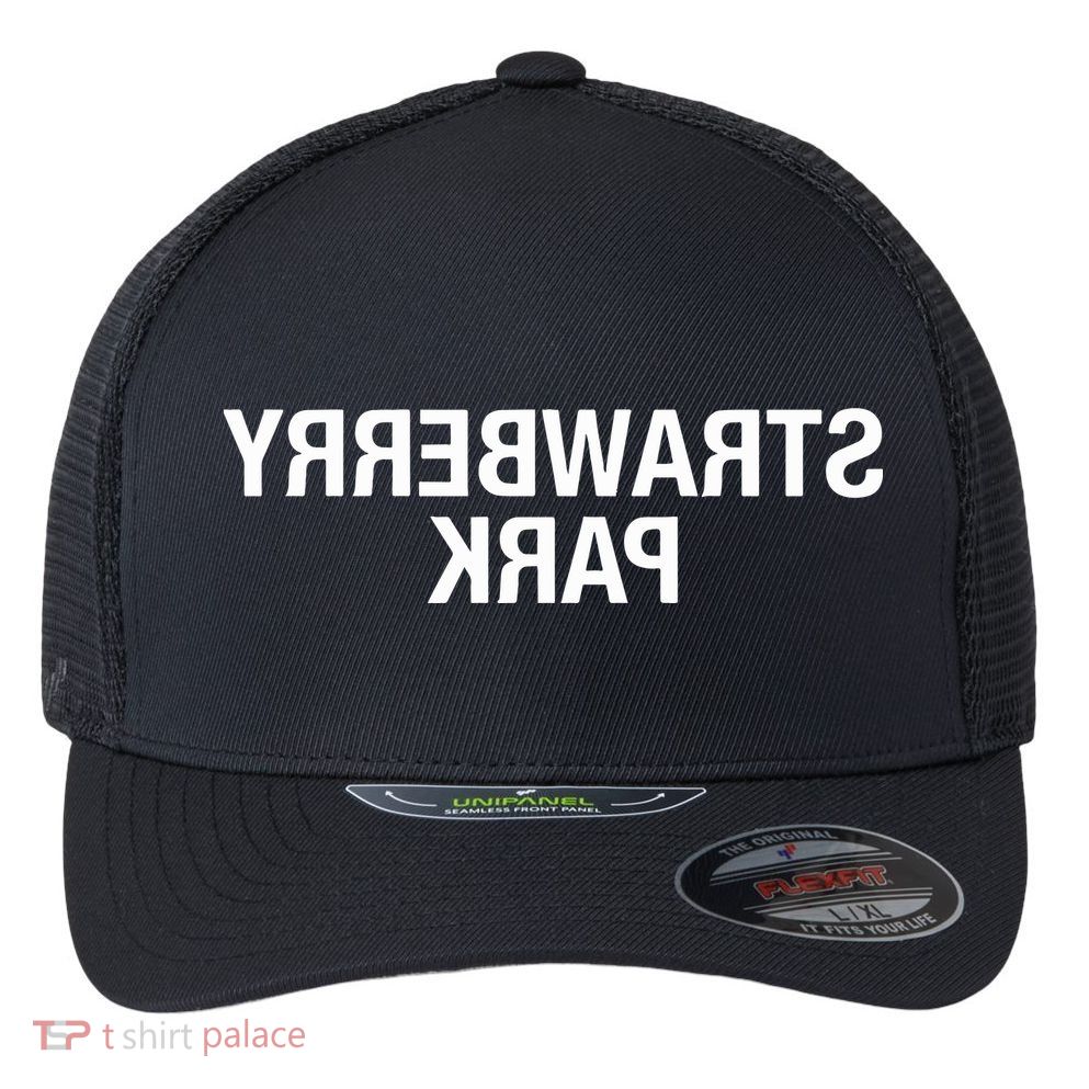 Strawberry Park Mirror Flexfit Unipanel Trucker Cap