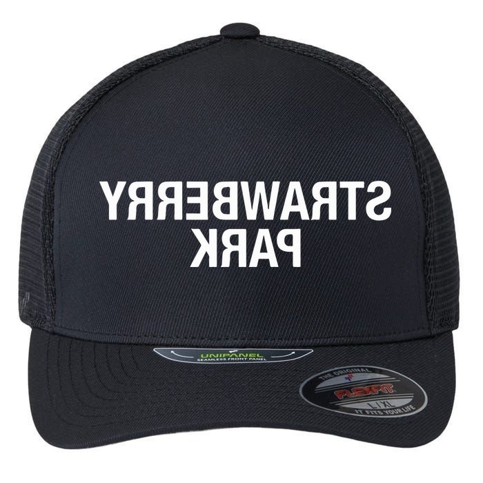 Strawberry Park Mirror Flexfit Unipanel Trucker Cap