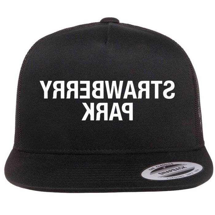 Strawberry Park Mirror Flat Bill Trucker Hat