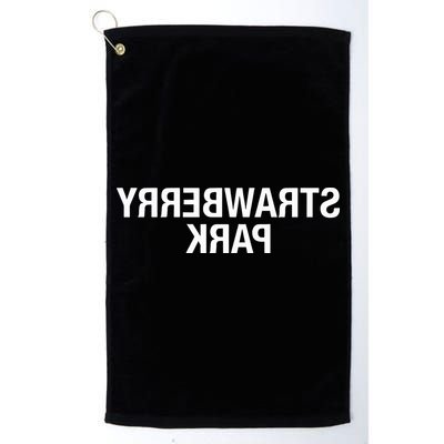 Strawberry Park Mirror Golf Towel
