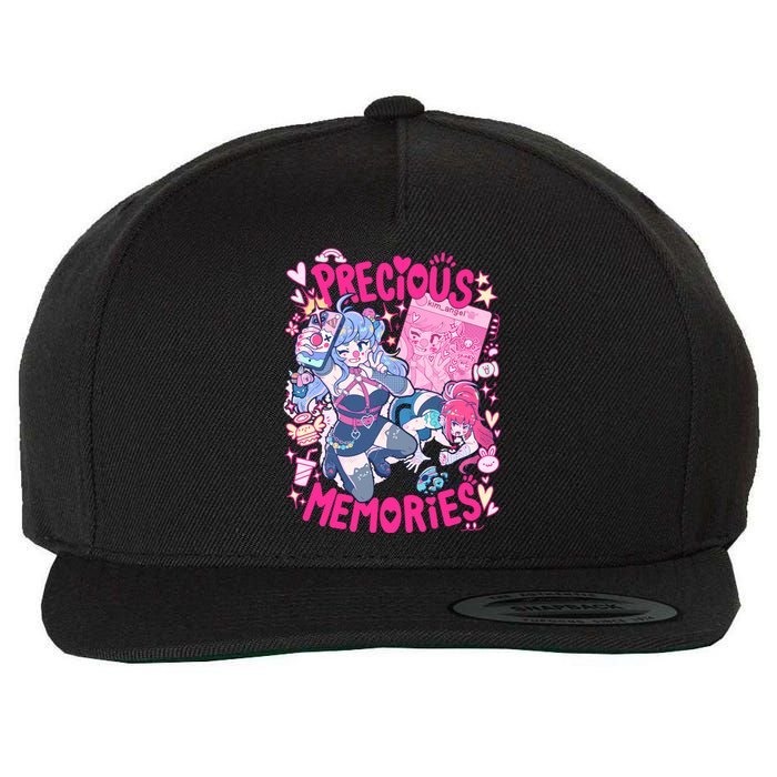 Store Precious Memories Wool Snapback Cap