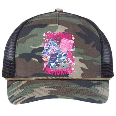 Store Precious Memories Retro Rope Trucker Hat Cap