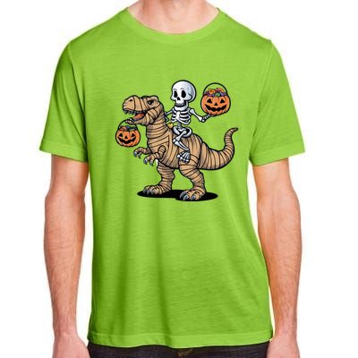 Skeleton Pumpkin Mummy Dinosaur Gift Adult ChromaSoft Performance T-Shirt