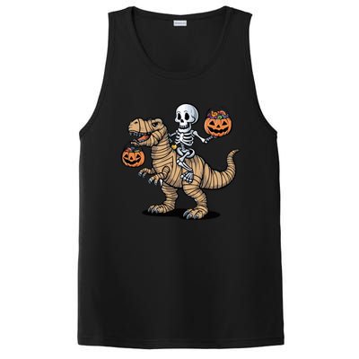 Skeleton Pumpkin Mummy Dinosaur Gift PosiCharge Competitor Tank