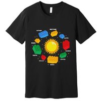 Space Planet Master Builder Science Building Blocks Premium T-Shirt