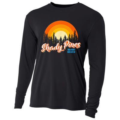 Shady Pines Miami Beach Florida Beach Summer Vacation Cooling Performance Long Sleeve Crew