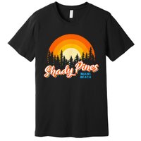 Shady Pines Miami Beach Florida Beach Summer Vacation Premium T-Shirt