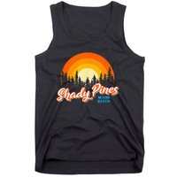 Shady Pines Miami Beach Florida Beach Summer Vacation Tank Top