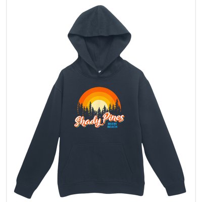 Shady Pines Miami Beach Florida Beach Summer Vacation Urban Pullover Hoodie