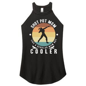 Shot Put Mom Thrower Shot Putter  Track And Field Women's Perfect Tri Rocker Tank