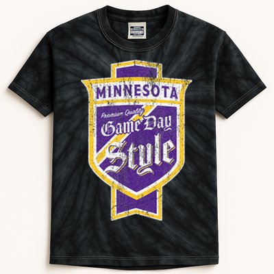 Scandinavian Pride Minnesota Pride Beer Label Kids Tie-Dye T-Shirt